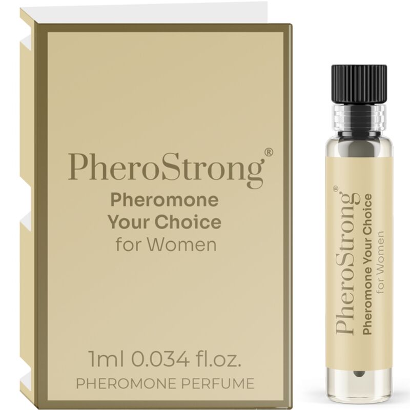 PHEROSTRONG - PERFUME CON FEROMONAS YOUR CHOICE PARA MUJER 1 ML PHEROSTRONG