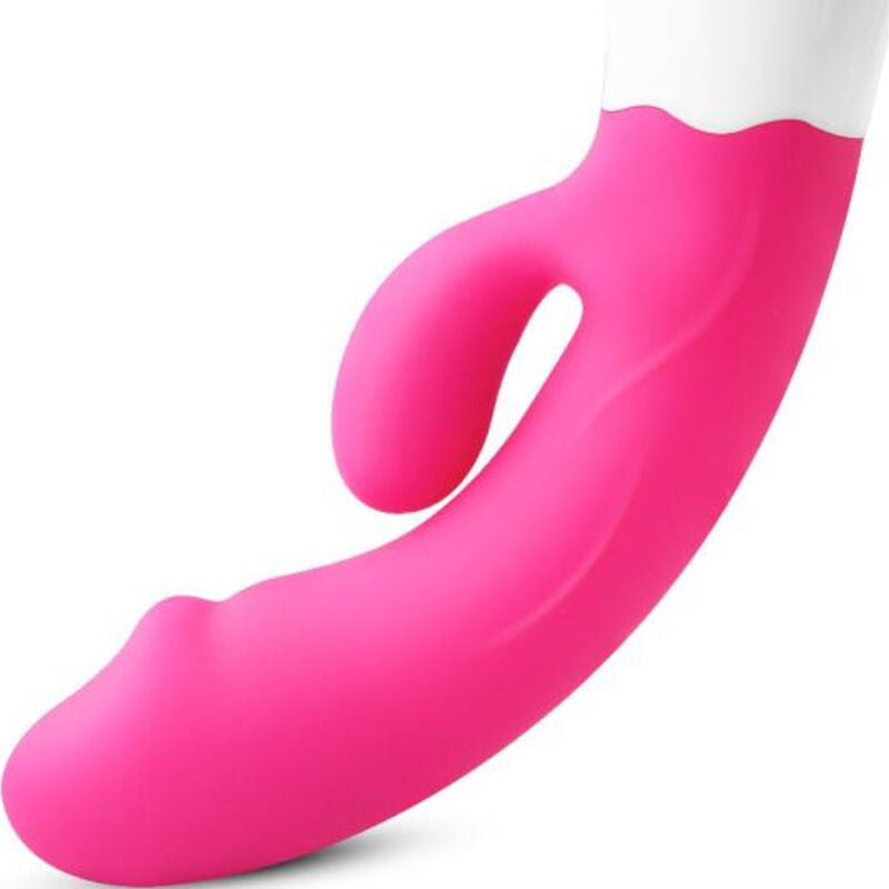 ARMONY - HAPPY VIBRADOR & ESTIMULADOR RECARGABLE FUCSIA ARMONY VIBRATORS