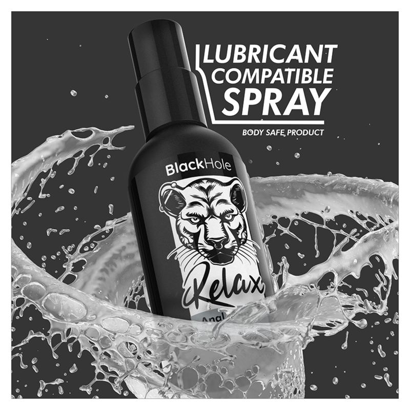 BLACK HOLE - SPRAY EXPLORER RELAJANTE ANAL 30 ML BLACK HOLE