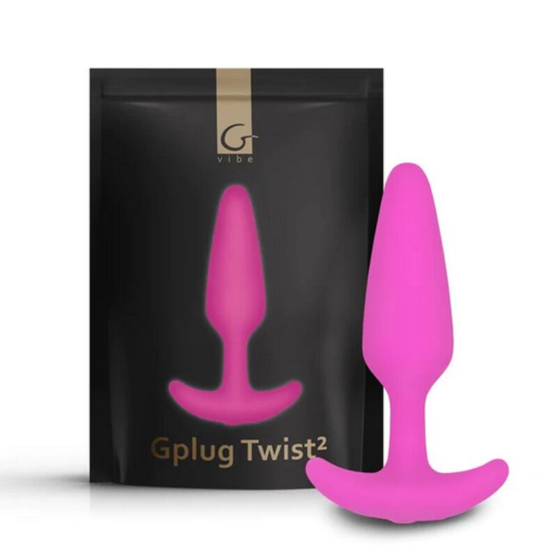 G-VIBE - GPLUG PLUG ANAL VIBRADOR XS FUCSIA G-VIBE