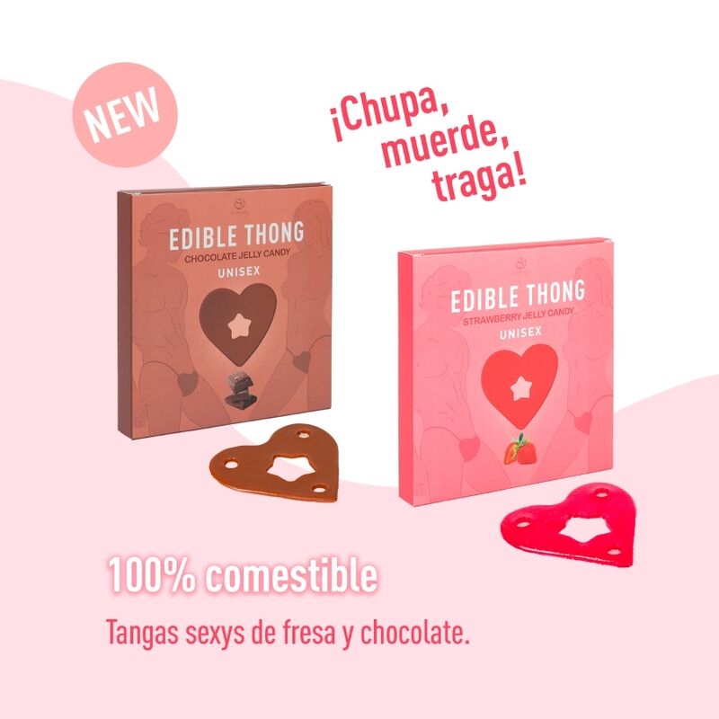 SECRET PLAY - TANGA GOMINOLA CHOCOLATE SECRETPLAY COSMETIC