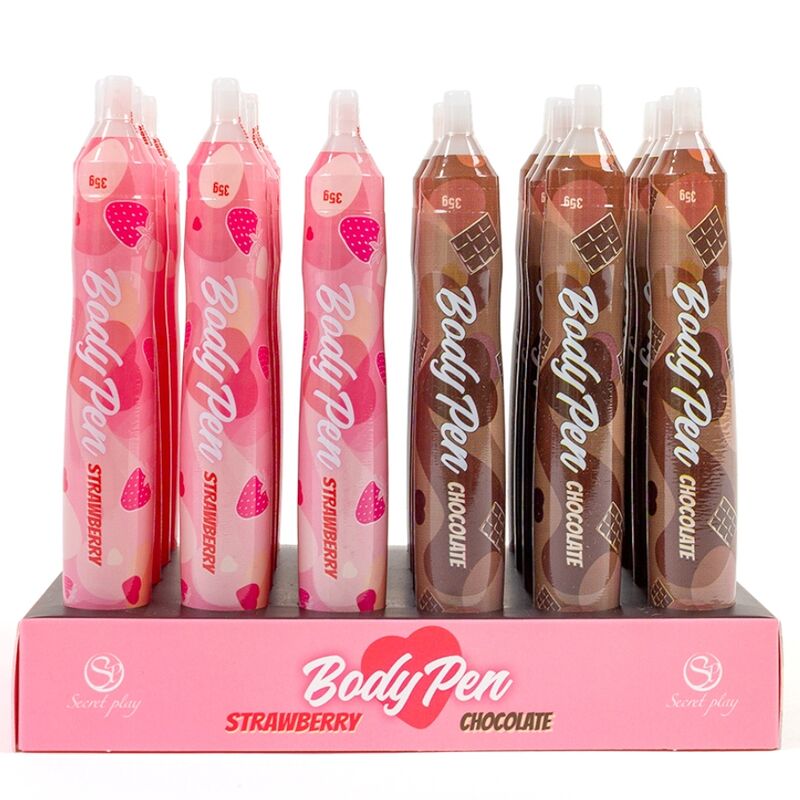 SECRET PLAY - EXPOSITOR BODY PEN 24 UNIDADES SECRETPLAY COSMETIC