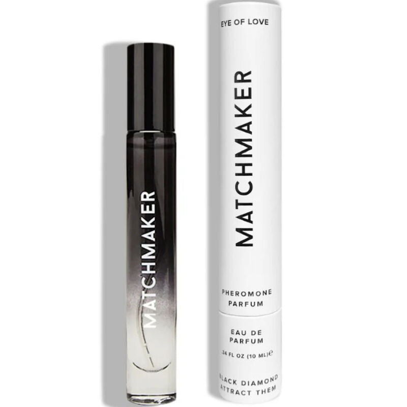 EYE OF LOVE - MATCHMAKER BLACK DIAMOND PERFUME FEROMONAS PARA ÉL Y ELLA 10 ML EYE OF LOVE