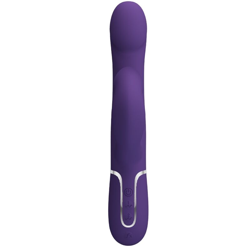 PRETTY LOVE - ZALIN VIBRADOR RABBIT PERLAS 4 EN 1 MORADO PRETTY LOVE FLIRTATION