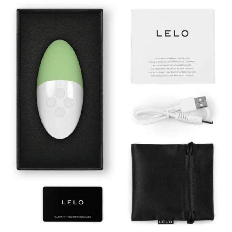 LELO - SIRI 3 MASAJEADOR DE CLITORIS PISTACHIO CREAM LELO