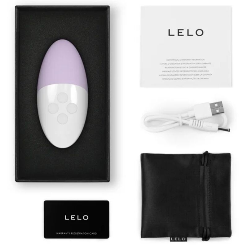 LELO - SIRI 3 MASAJEADOR DE CLITORIS LAVANDA LELO