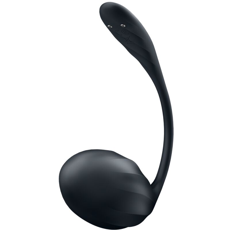 SATISFYER - RIBBED PETAL ESTIMULADOR PUNTO G CONTROL REMOTO NEGRO APP GRATUITA SATISFYER PARTNER