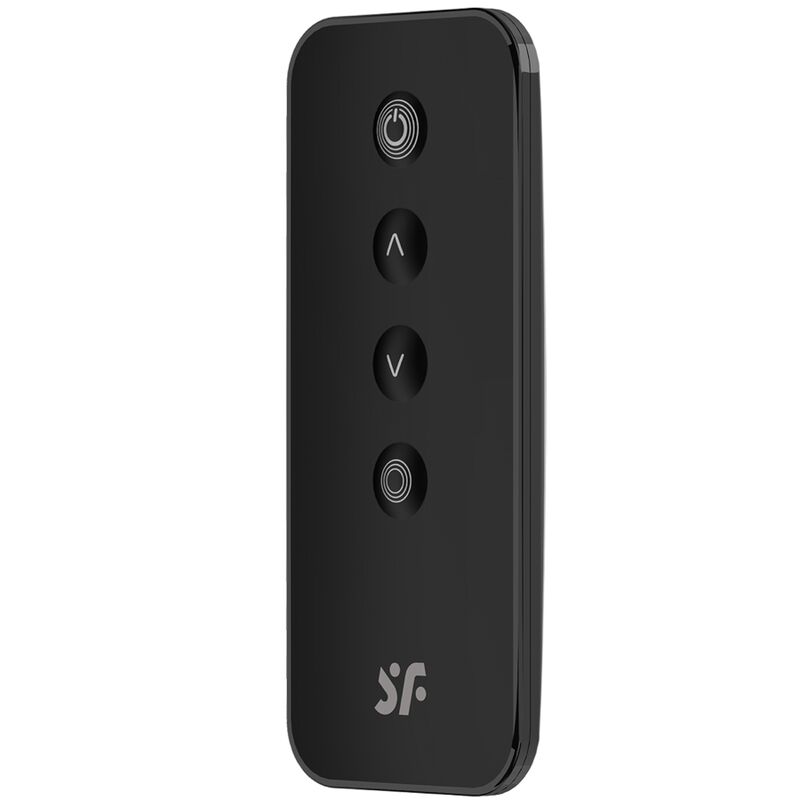 SATISFYER - RIBBED PETAL ESTIMULADOR PUNTO G CONTROL REMOTO NEGRO APP GRATUITA SATISFYER PARTNER