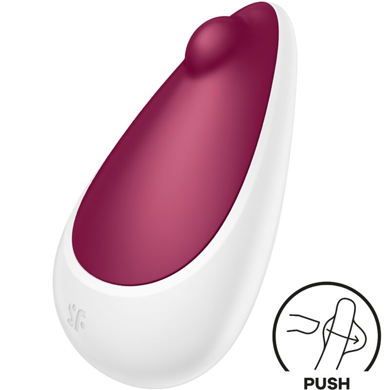 SATISFYER - SPOT ON 3 ESTIMULADOR DE CLÍTORIS ROJO SATISFYER VIBRATOR