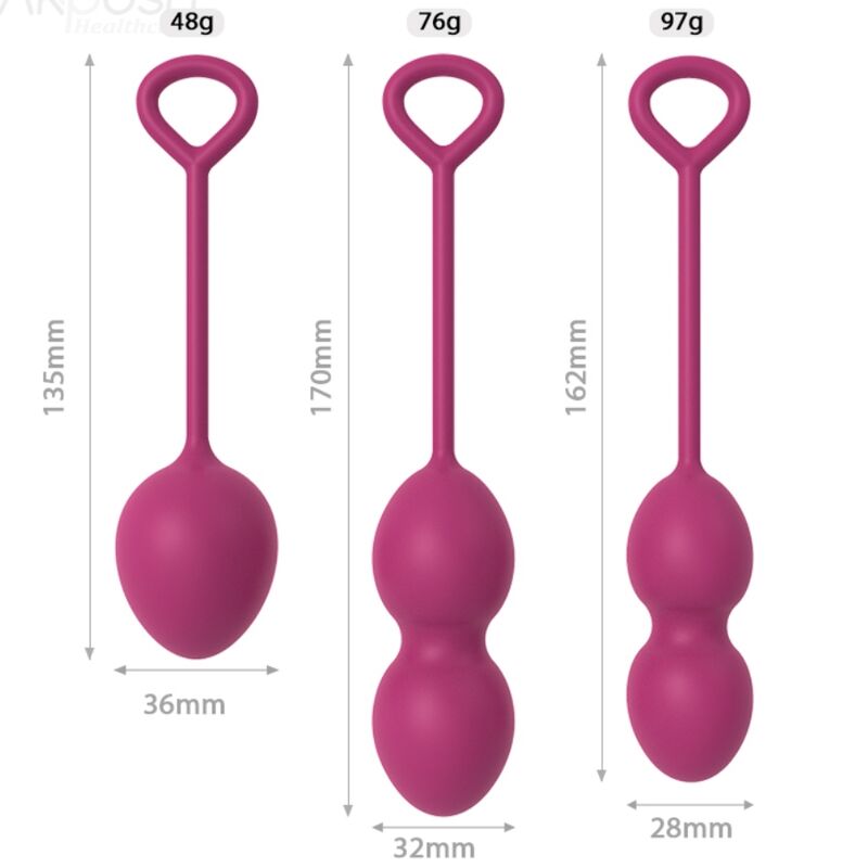 ARMONY - ANABIOSIS PESAS VAGINALES 3 NIVELES BUGAMBILLA ARMONY WEARABLES