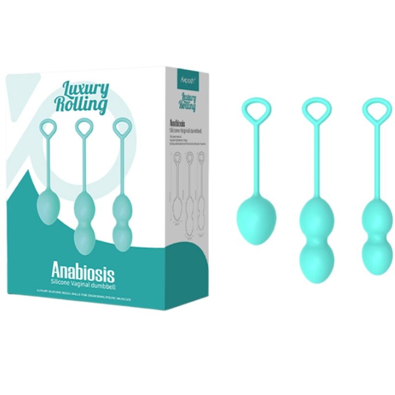 ARMONY - ANABIOSIS PESAS VAGINALES 3 NIVELES VERDE ARMONY WEARABLES