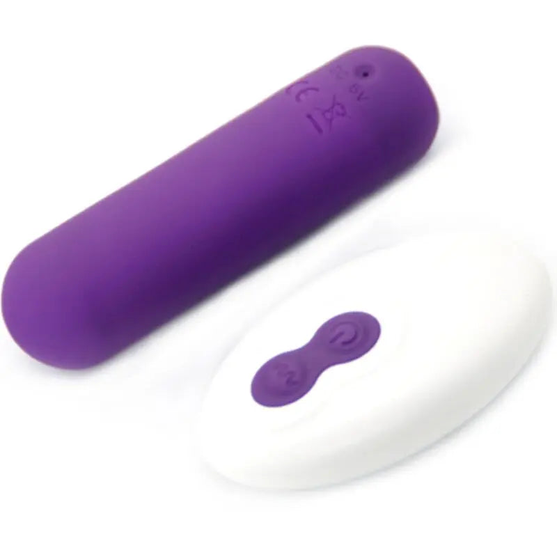 ARMONY - SPLASH JOIE BALA VIBRADORA SILICONA CONTROL REMOTO 10 VIBRACIONES 75 X 19 CM MORADO ARMONY STIMULATORS