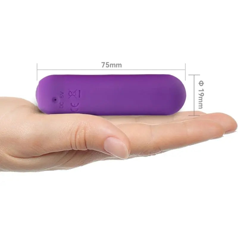ARMONY - SPLASH JOIE BALA VIBRADORA SILICONA CONTROL REMOTO 10 VIBRACIONES 75 X 19 CM MORADO ARMONY STIMULATORS