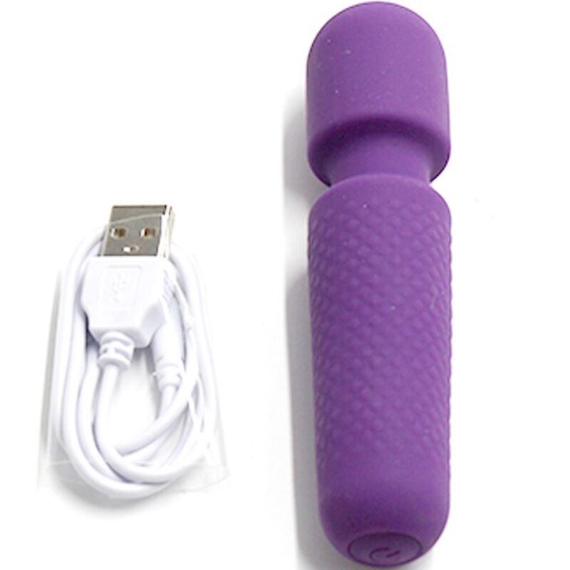 ARMONY - YOUR MAGIC MASAJEADOR & VIBRADOR RECARGABLE 10 VIBRACIONES SILICONA MORADO ARMONY MASSAGERS
