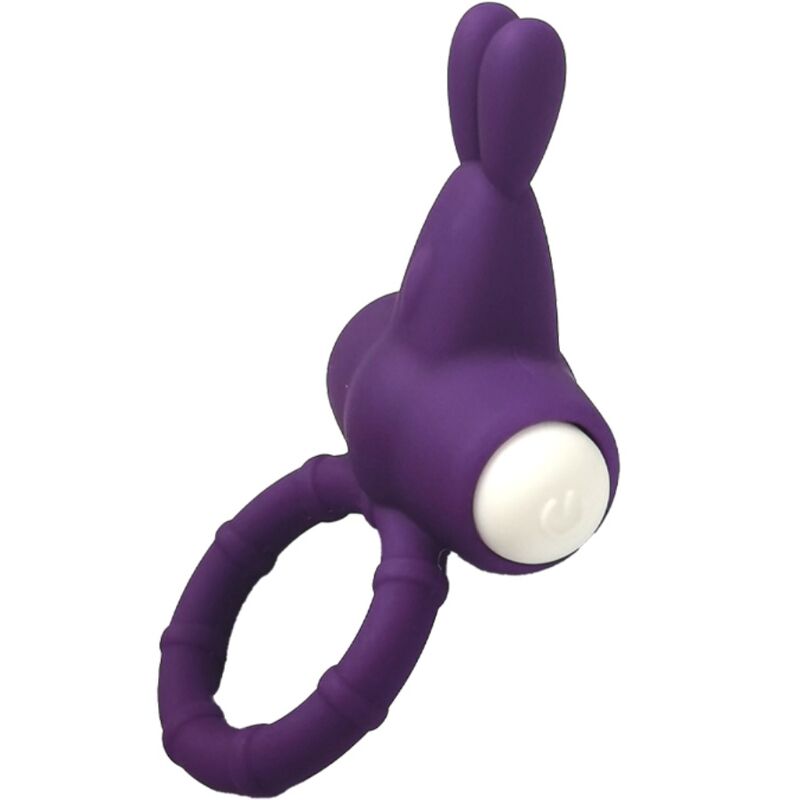 ARMONY - MS BUNNY ANILLO VIBRADOR SILICONA MORADO ARMONY FOR HIM