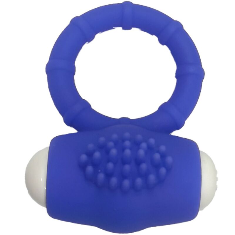 ARMONY - POWER O ANILLO VIBRADOR SILICONA AZUL ARMONY FOR HIM