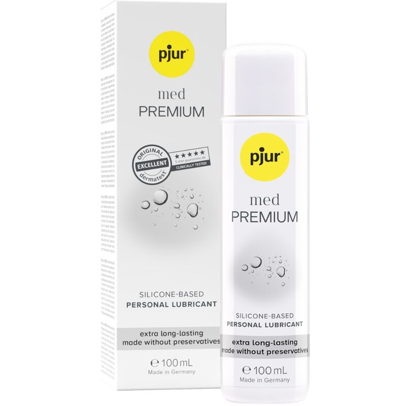 PJUR - MED LUBRICANTE PREMIUM SILICONA 100 ML PJUR