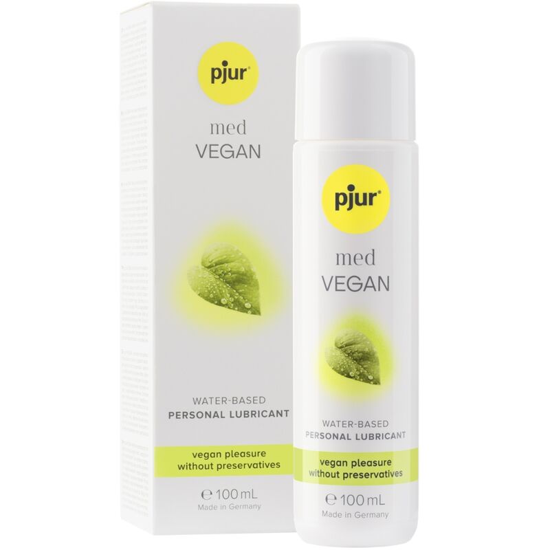 PJUR - MED VEGAN GLIDE LUBRICANTE BASE AGUA 100 ML PJUR
