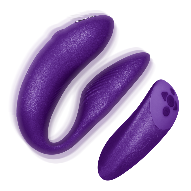 WE-VIBE - CHORUS VIBRADOR PAREJAS CON CONTROL SQUEEZE LILA WE-VIBE