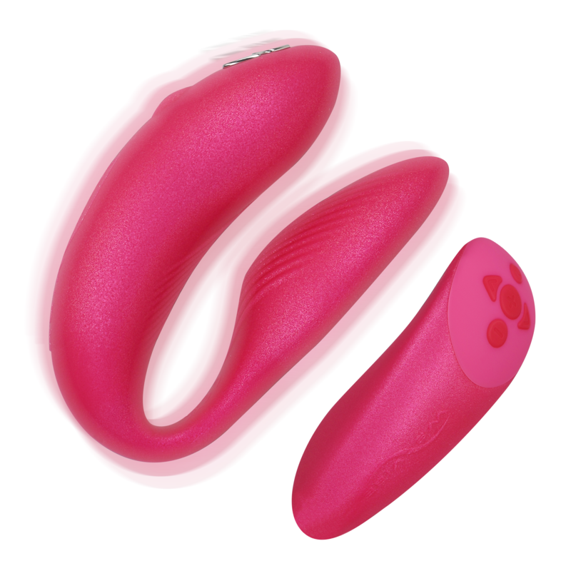 WE-VIBE - CHORUS VIBRADOR PAREJAS CON CONTROL SQUEEZE ROSA WE-VIBE