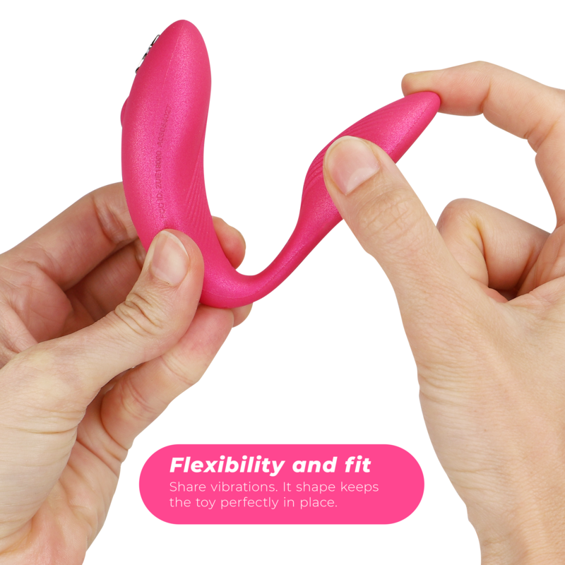 WE-VIBE - CHORUS VIBRADOR PAREJAS CON CONTROL SQUEEZE ROSA WE-VIBE