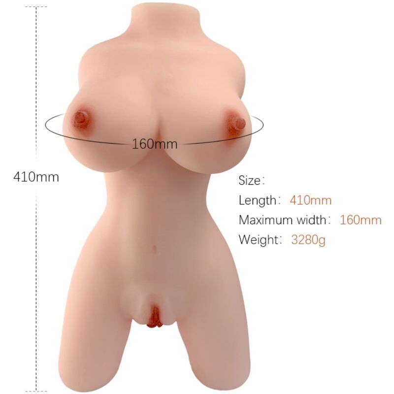 ARMONY - TORSO FEMENINO REALISTICO MODELO 4 ARMONY FOR HIM