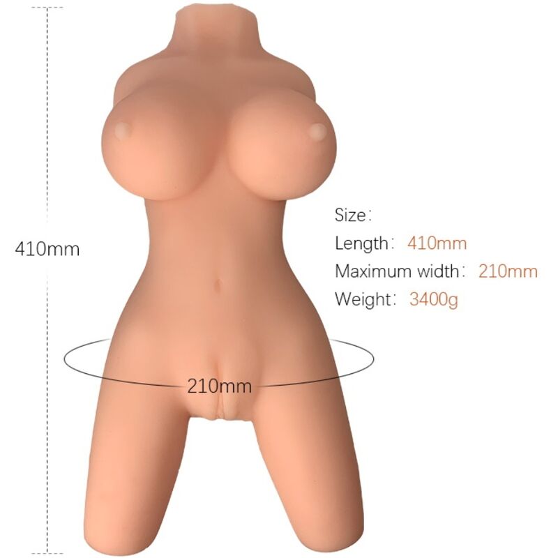 ARMONY - TORSO FEMENINO REALISTICO MODELO 8 ARMONY FOR HIM