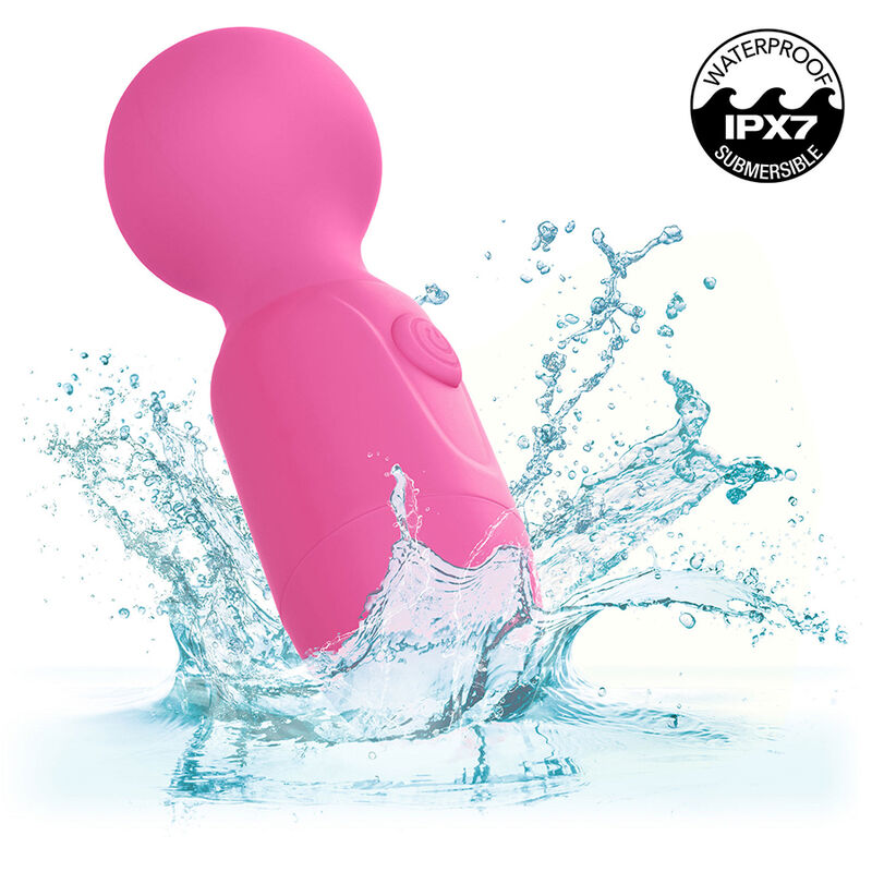 CALEXOTICS - FIRST TIME MASAJEADOR RECARGABLE 10 VIBRACIONES ROSA CALEXOTICS