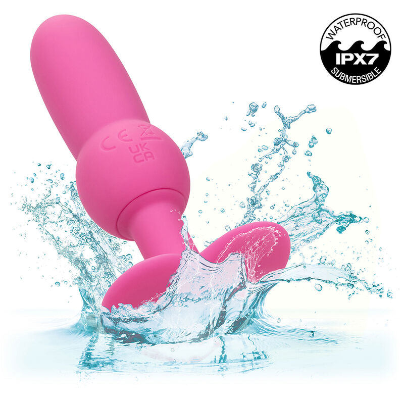 CALEXOTICS - FIRST TIME PLUG ANAL CON CUENCAS 10 VIBRACIONES ROSA CALEXOTICS