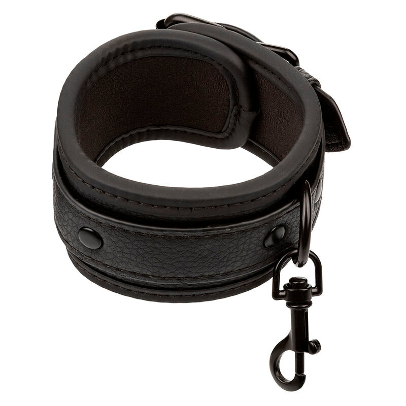 CALEXOTICS - NOCTURNAL ESPOSAS DE TOBILLO CUERO AJUSTABLE NEGRO CALEXOTICS
