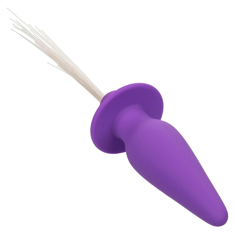 CALEXOTICS - SOUTHERN LIGHTS LIGHT UP PLUG ANAL CON LUCES 10 VIBRACIONES SILICONA VIOLETA CALEXOTICS