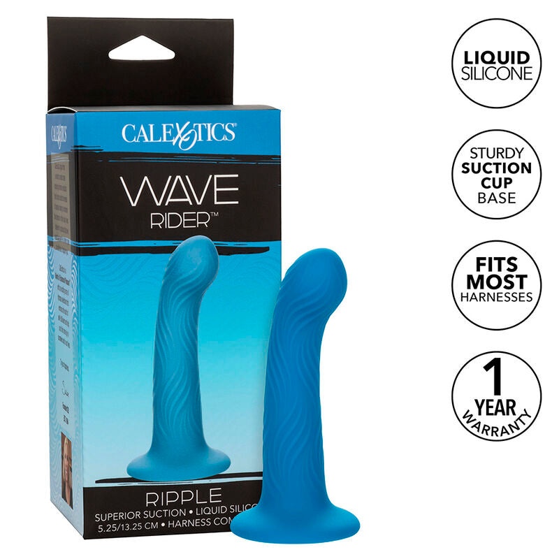 CALEXOTICS - WAVE RIDER RIPPLE PLUG ANAL AZUL CALEXOTICS
