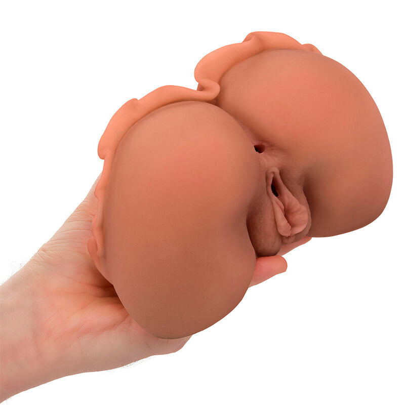 CALEXOTICS - THE HOMECOMING QUEEN DOBLE MASTURBADOR REALÍSTICO CARAMELO CALEXOTICS