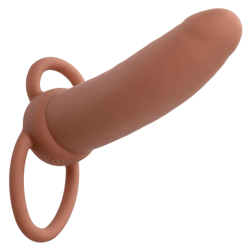 CALEXOTICS - MAXX DOBLE PENETRADOR GRUESO 10 VIBRACIONES MULATO CALEXOTICS
