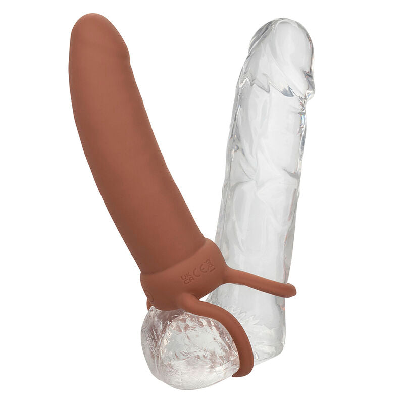 CALEXOTICS - MAXX DOBLE PENETRADOR GRUESO 10 VIBRACIONES MULATO CALEXOTICS