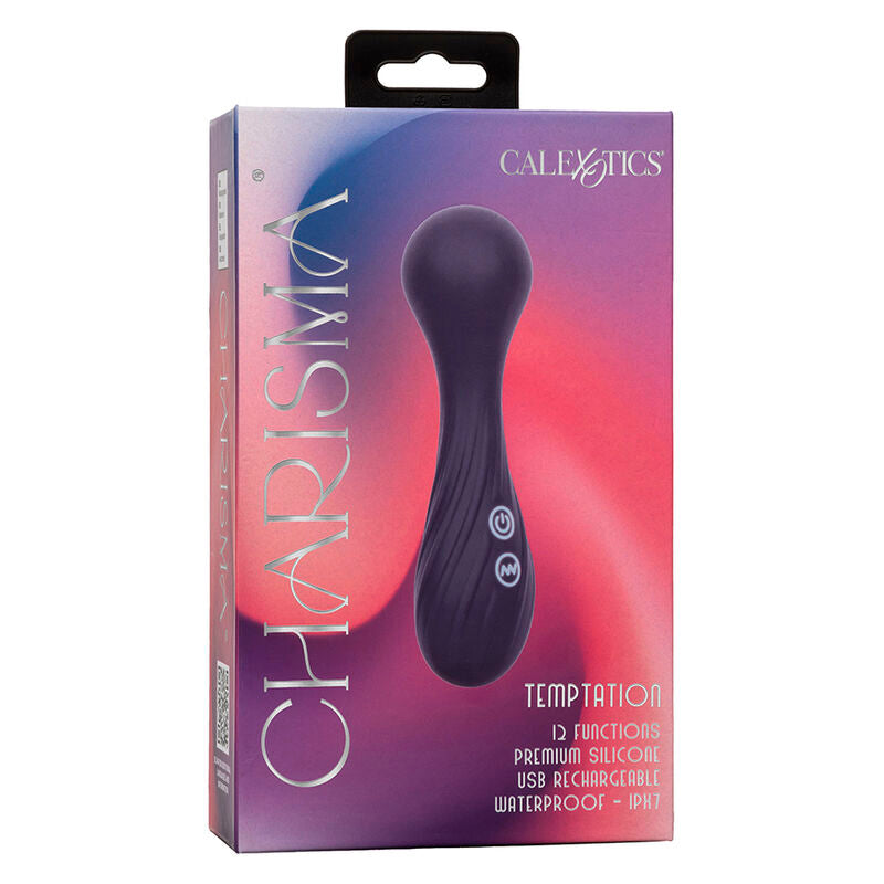 CALEXOTICS - CHARISMA TEMPTATION MASAJEADOR 12 FUNCIONES MORADO CALEXOTICS