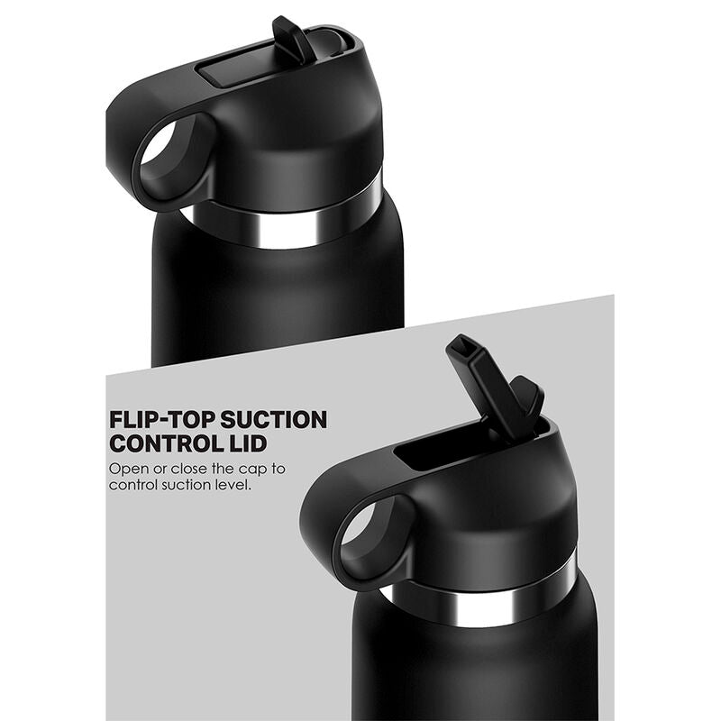 PDX PLUS - FAP FLASK ESTIMULADOR DE BOTELLA DISCRETO TRANSPARENTE MODELO 1 PDX PLUS+
