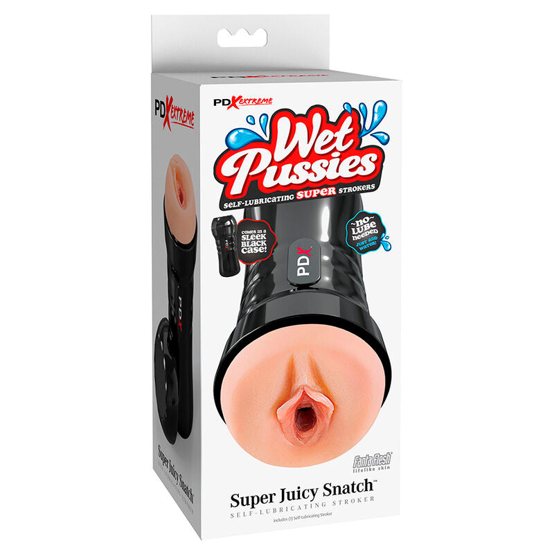 PDX EXTREME - WET PUSSIES MASTURBADOR VAGINA AUTOLUBRICANTE NATURAL PDX EXTREME