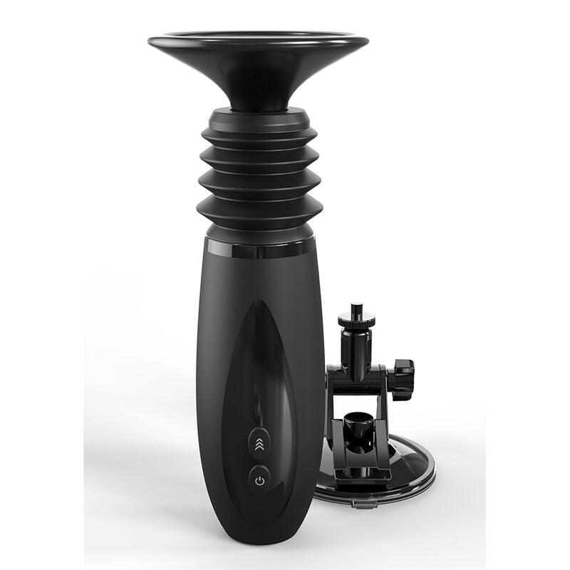 FETISH FANTASY SERIES - BODY DOCK THRUSTER SUJETA DILDOS CON 7 MODOS DE EMPUJE NEGRO FETISH FANTASY SERIES