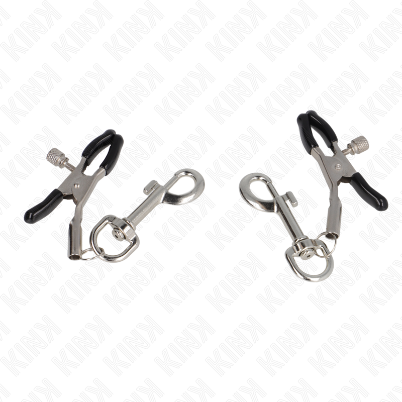 KINK - PINZAS PARA PEZONES CON GANCHO 6 CM KINK NIPPLE GRIP