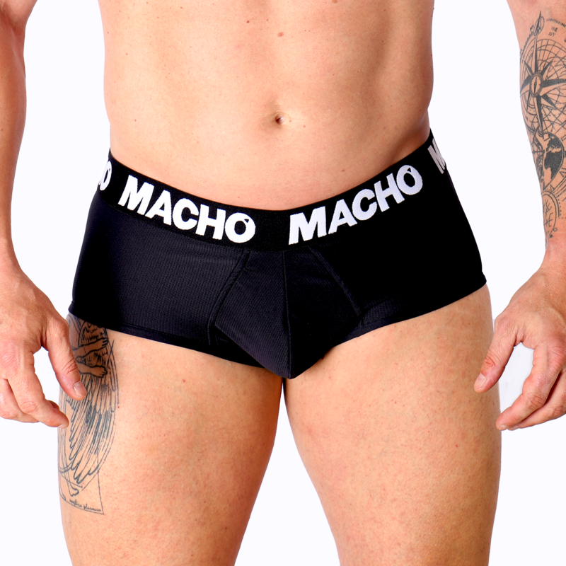 MACHO - MS30NG SLIP NEGRO S MACHO UNDERWEAR