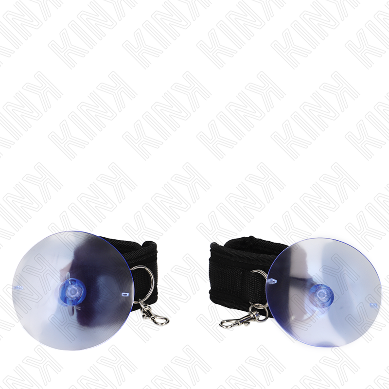 KINK - MUÑEQUERAS CON VENTOSA NEGRO AJUSTABLE 29-40 CM X 5 CM KINK WRIST RESTRAINT