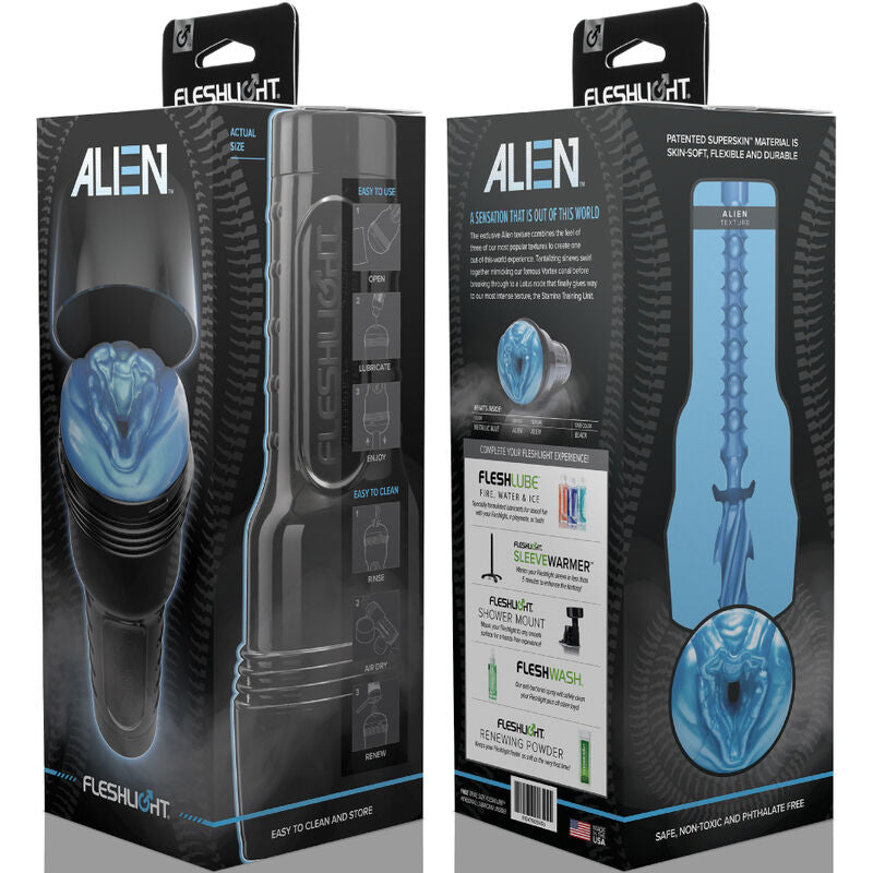 FLESHLIGHT - ALIEN FREAKS MASTURBADOR VAGINA FLESHLIGHT ORIGIN