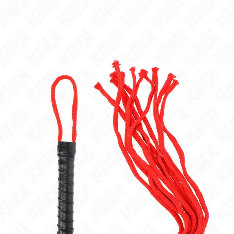 KINK - LÁTIGO DE CUERDA ROJO 56 CM KINK IMPACT & TOUCH