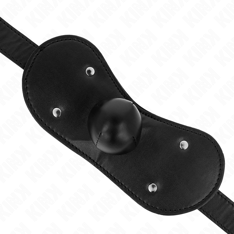 KINK - MÁSCARA BUCAL MORDAZA DE BOLA CON CERRADURA AJUSTABLE 42-60 CM KINK COLLAR & GAG