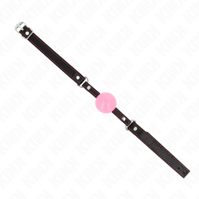 KINK - MORDAZA DE BOLA 4 CM DE ORO ROSA 60 x 2 CM KINK COLLAR & GAG