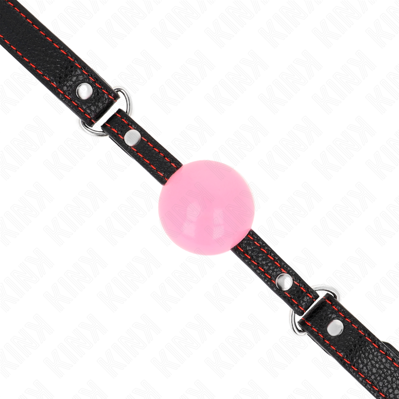 KINK - MORDAZA DE BOLA 4 CM DE ORO ROSA 60 x 2 CM KINK COLLAR & GAG