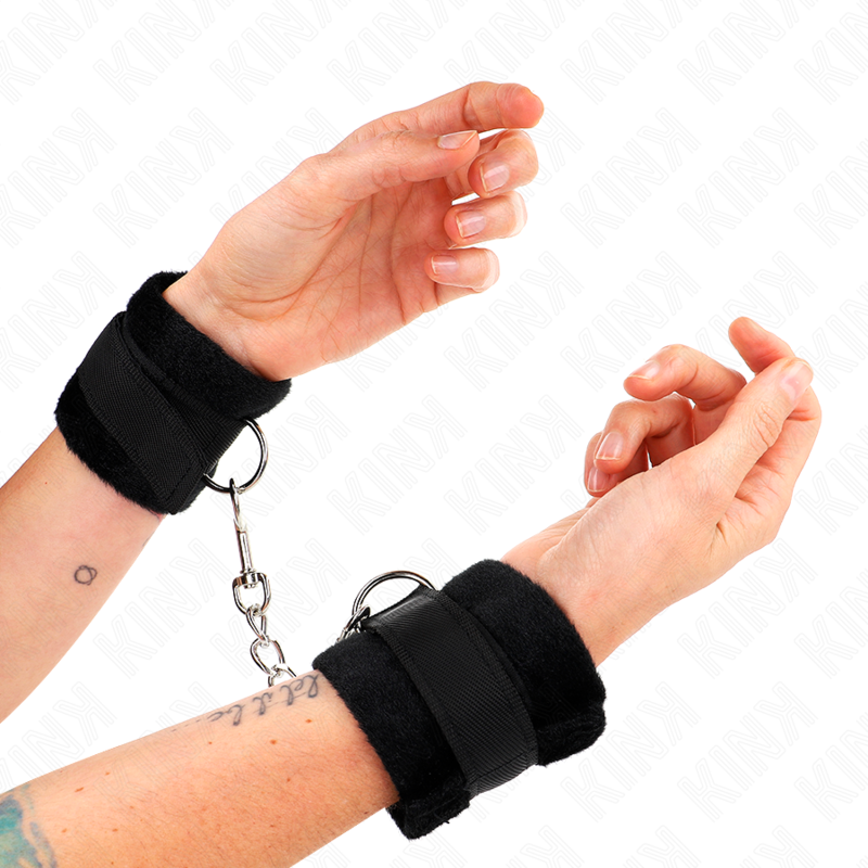KINK - MUÑEQUERAS PARA PRINCIPIANTES NEGRO 30 X 7 CM KINK WRIST RESTRAINT