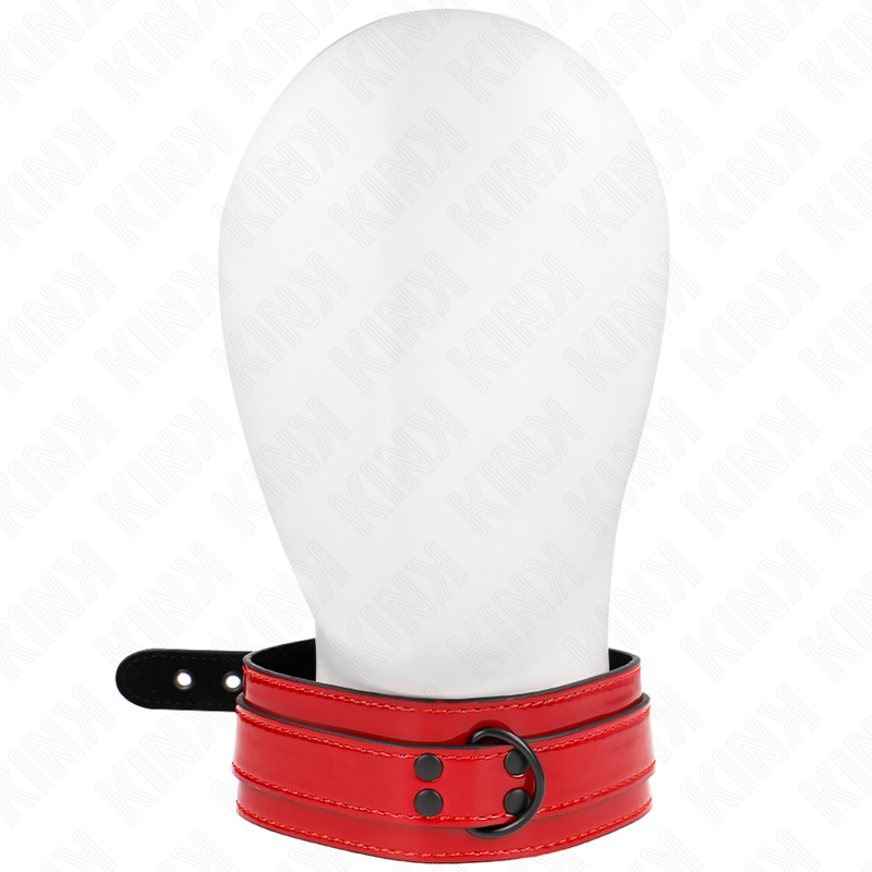 KINK - COLLAR AJUSTABLE ROJO VINO 37.5-49.5 CM X 5 CM KINK COLLAR & GAG