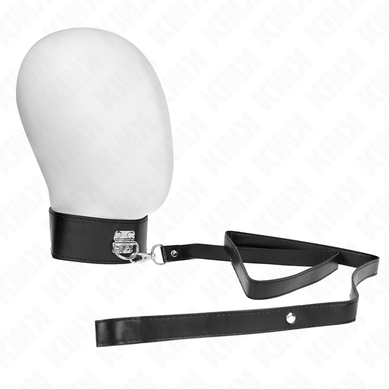 KINK - COLLAR CON CORREA 116 CM MODELO 2 AJUSTABLE 36-43 CM X 5 CM KINK COLLAR & GAG